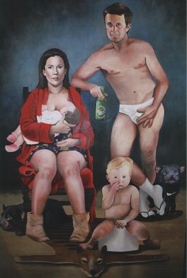 The Official Portrait of the Danish Royal Family