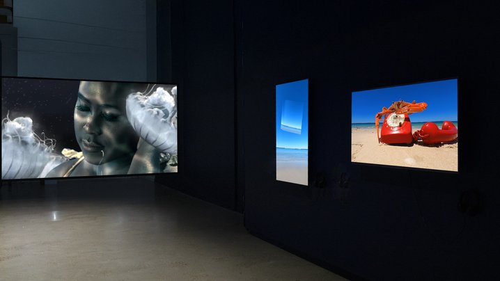 Moving exhibition, installation view, Goulburn Regional Art Gallery
