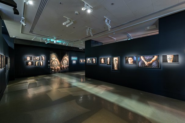 Ink in the Lines, installation view