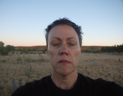Self Portrait on country (Wave Hill), 24 June 2014