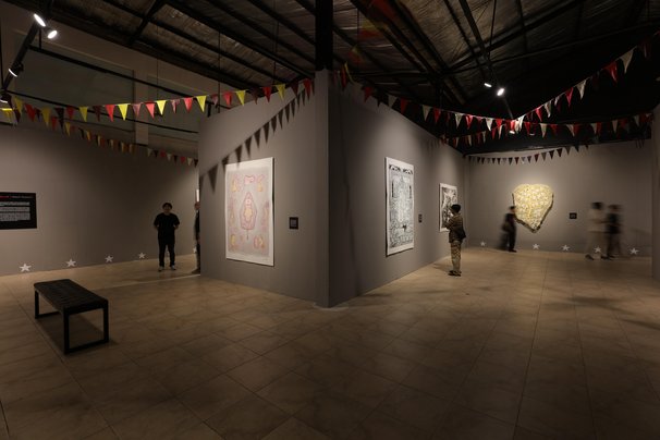 Pasar Malam opening night at Pendhapa Art Space, Yogyakarta