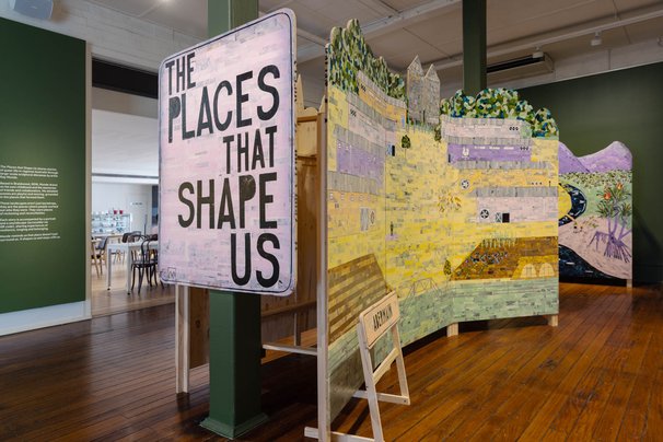 The Places that Shape Us, installation view