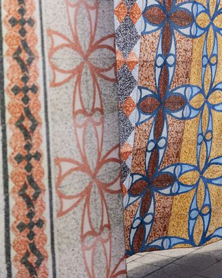 Silk House (detail)